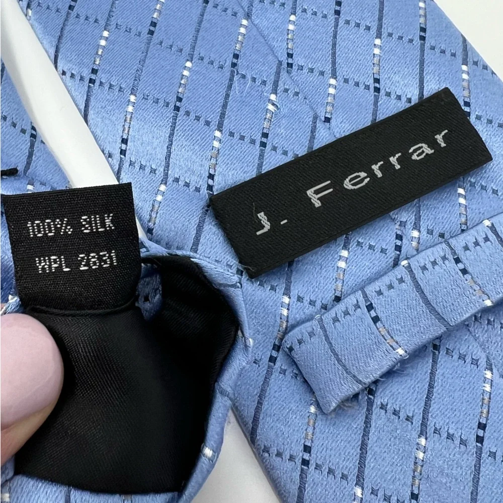 J. Ferrar‎ Tie, silk, pastel, business, work, office, suit, classic, neck tie